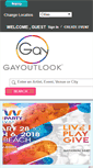 Mobile Screenshot of gayoutlook.com